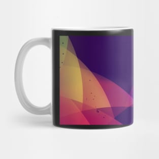 Abstract Rainbow Circles (Variant 2) Mug